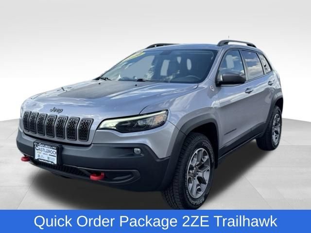 Used 2020 Silver Jeep Trailhawk 4x4 image 1