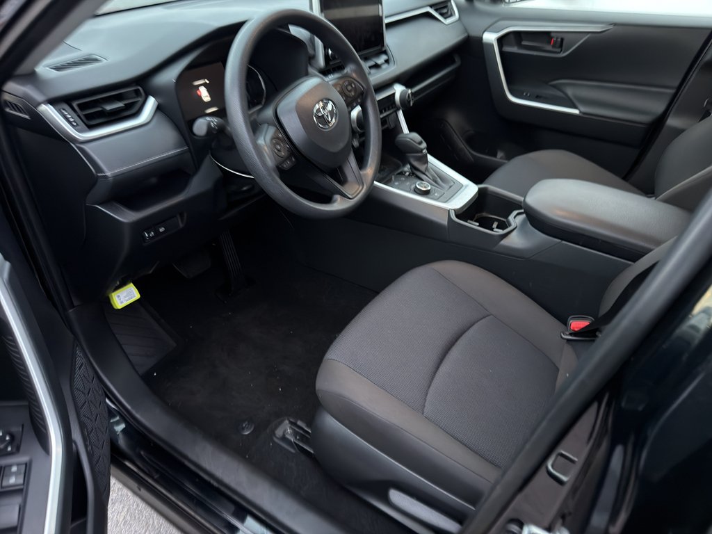 Used 2025 Midnight Black Metallic Toyota Hybrid LE image 3