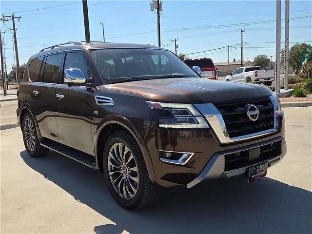 Used 2022 Mocha Almond Pearl Nissan Platinum 4x2 image 5
