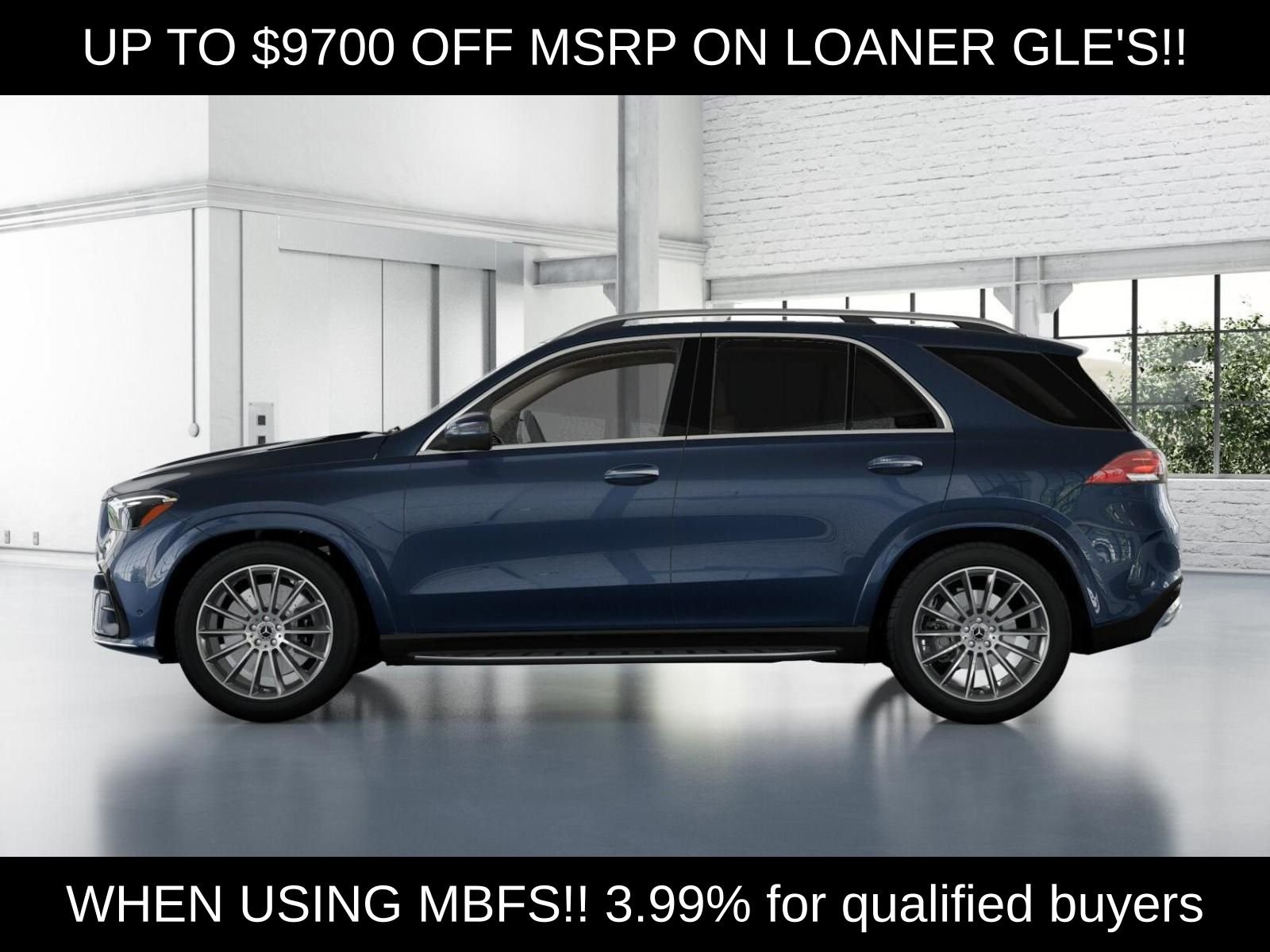 Certified Used 2026 Blue Mercedes-Benz GLE 450 image 36