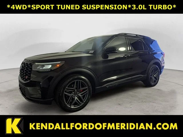 Certified Used 2025 Agate Black Metallic Ford ST image 1
