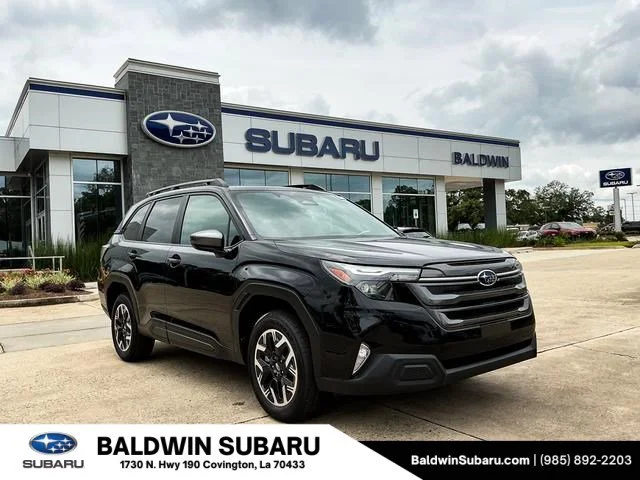 New 2026 Crystal Black Silica Subaru Premium image 1