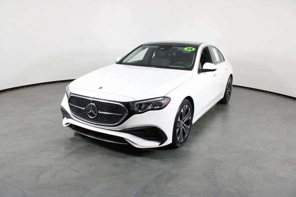 Used 2024 White Mercedes-Benz E 350 image 1