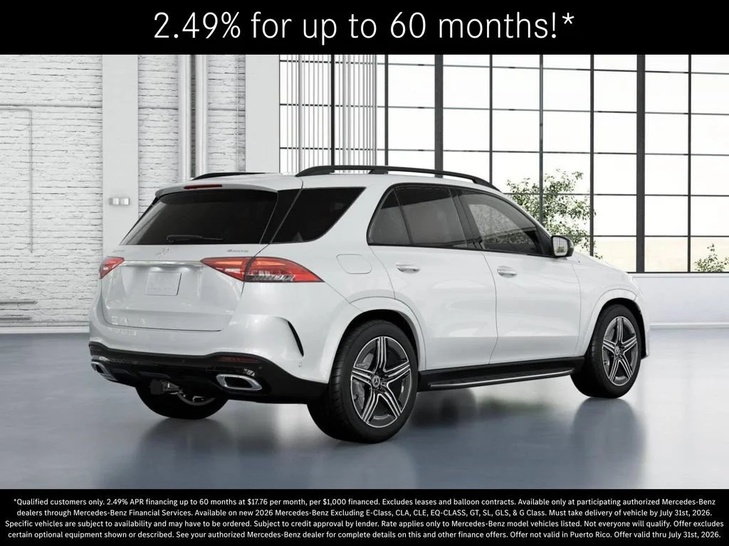 New 2026 MANUFAKTUR Moonlight White Metallic Mercedes-Benz GLE 450 image 21
