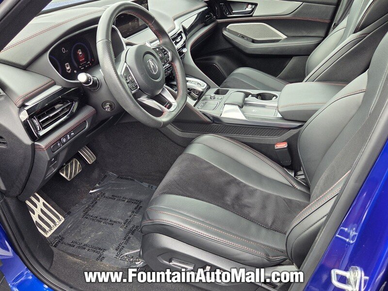 Certified Used 2024 Apex Blue Pearl Acura SH-AWD A-SPEC image 8