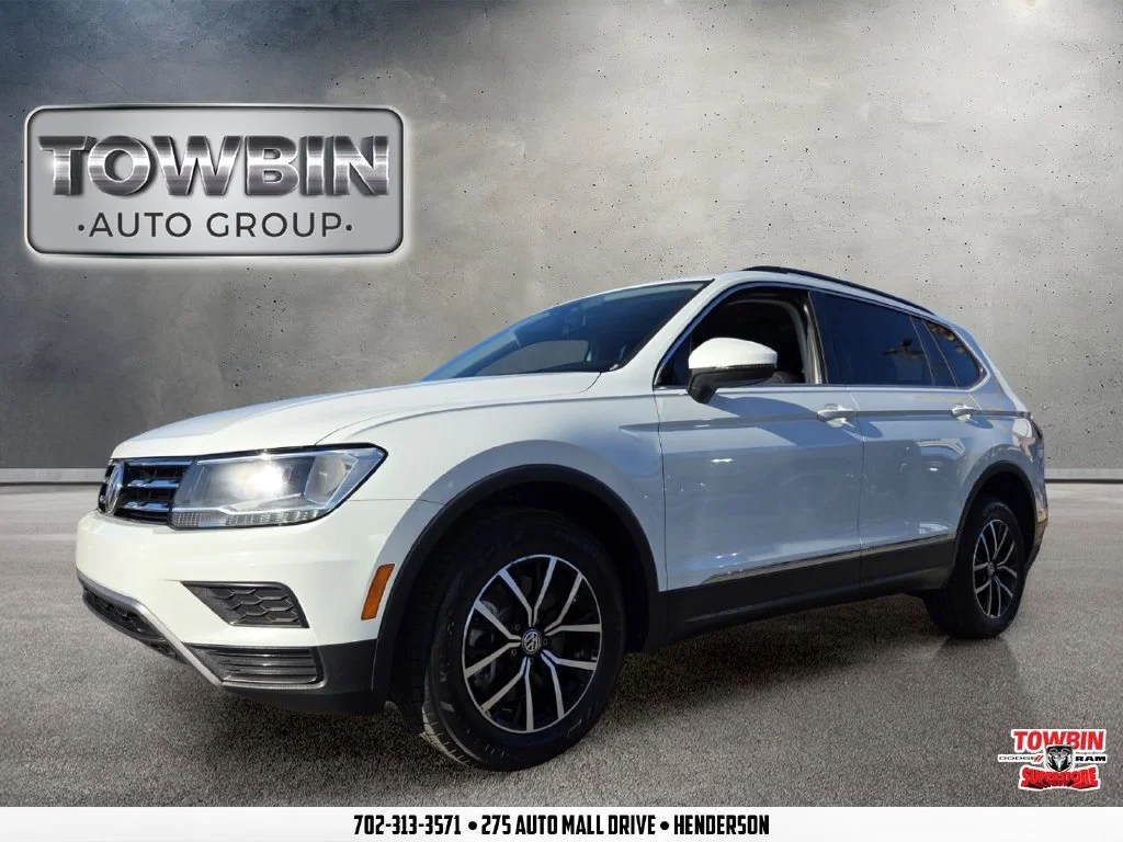 Used 2021 White Volkswagen 2.0T SE image 1