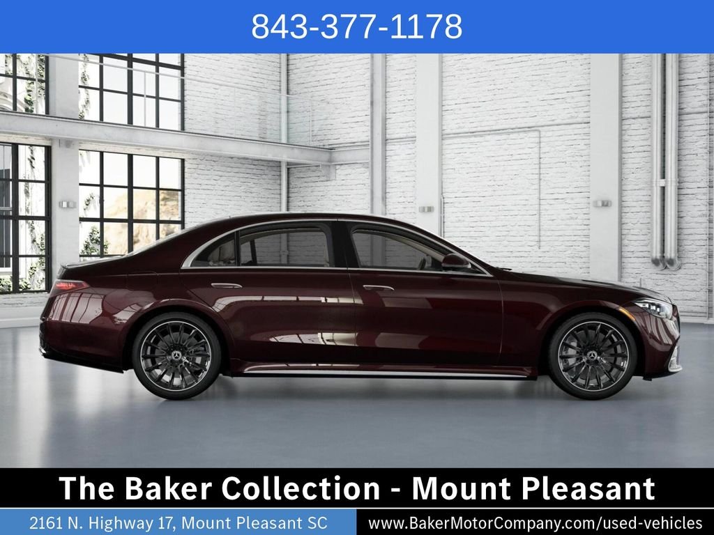 Certified Used 2026 Red Mercedes-Benz S 580 image 16