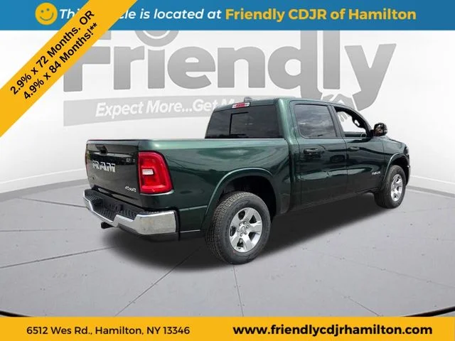 New 2026 Serrano-Green Metallic Exterior Paint RAM Big Horn/Lone Star image 5