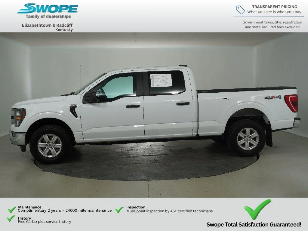 Used 2023 OXFORD WHITE Ford XLT image 9