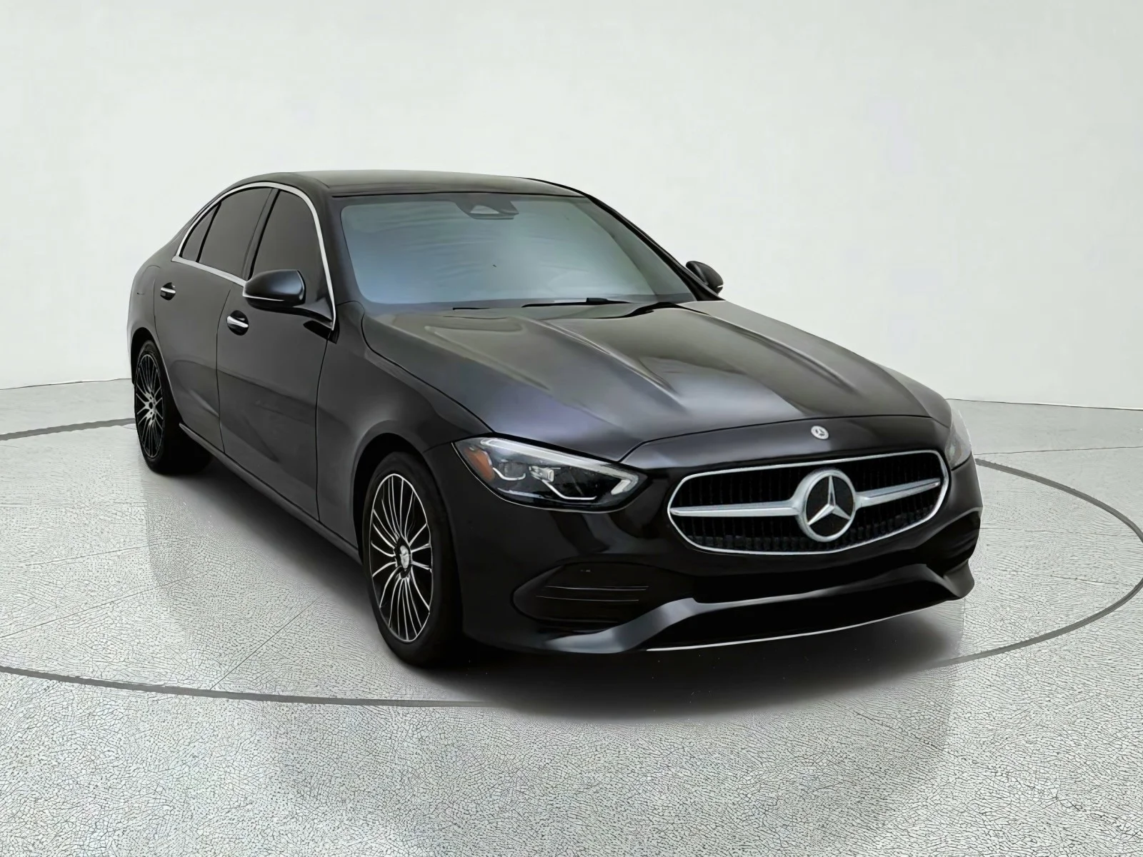 Certified Used 2025 Black Mercedes-Benz C 300 image 4