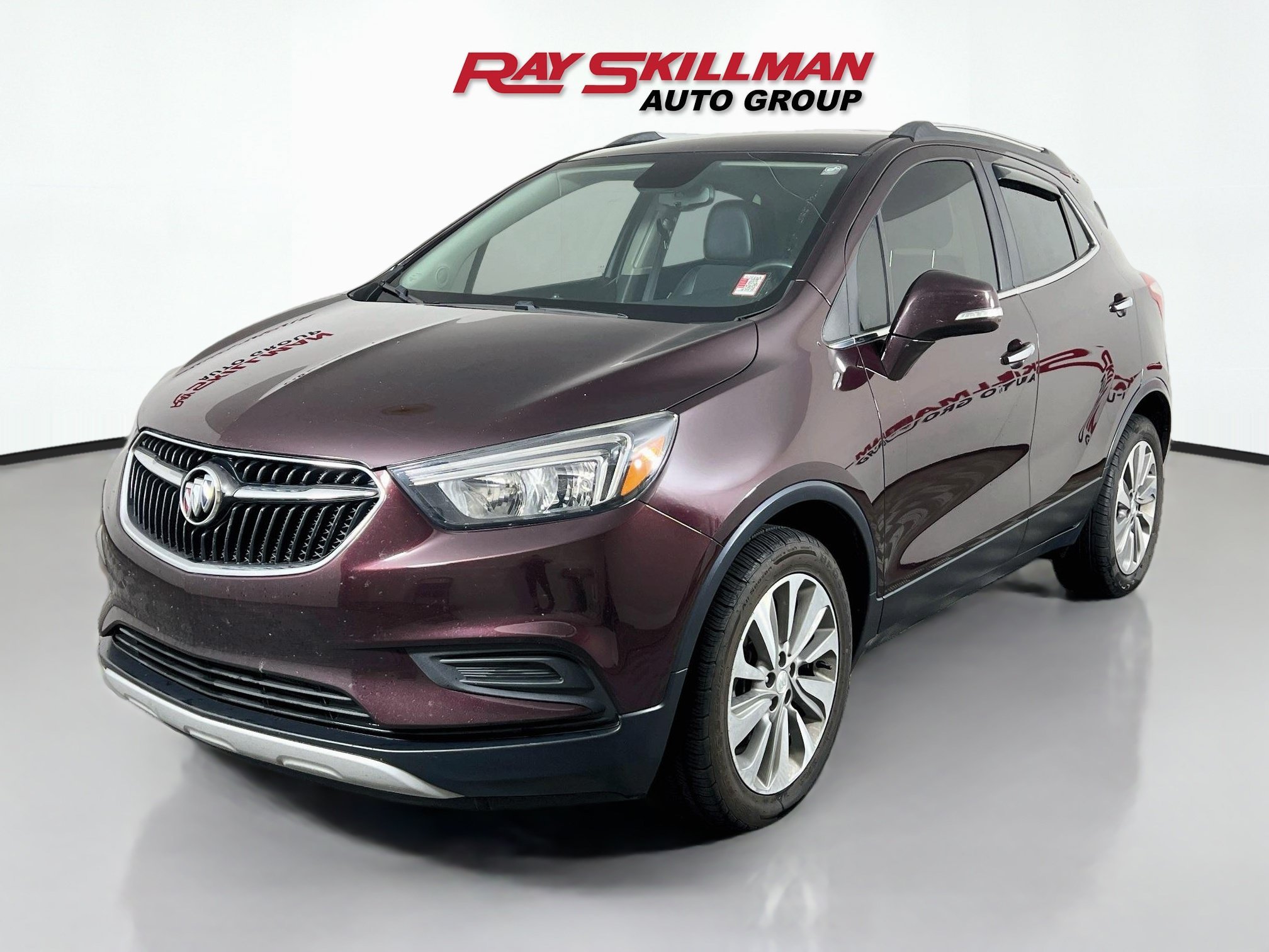 Used 2018 Black Cherry Metallic Buick PREFERRED image 3