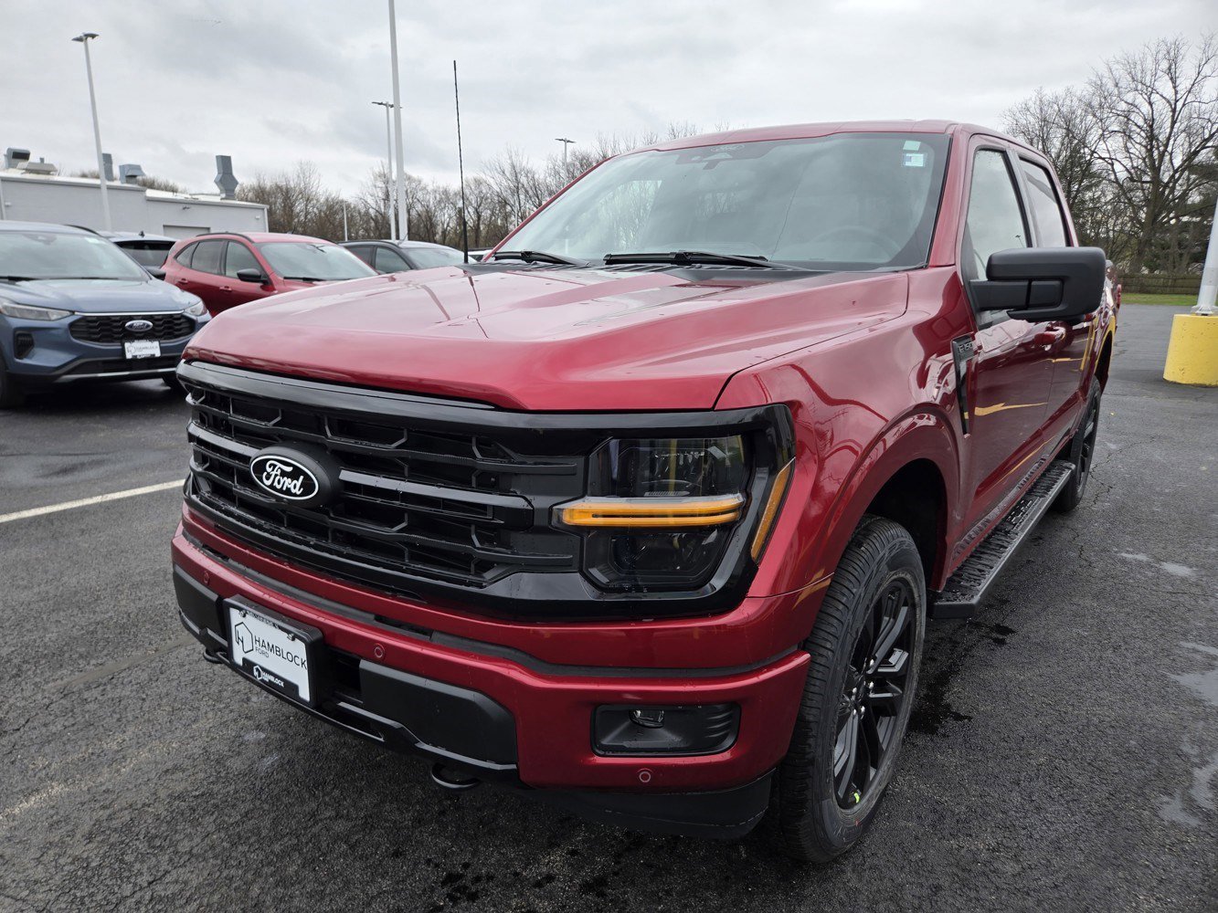 New 2026 Ruby Red Metallic Tinted Ford XLT image 3