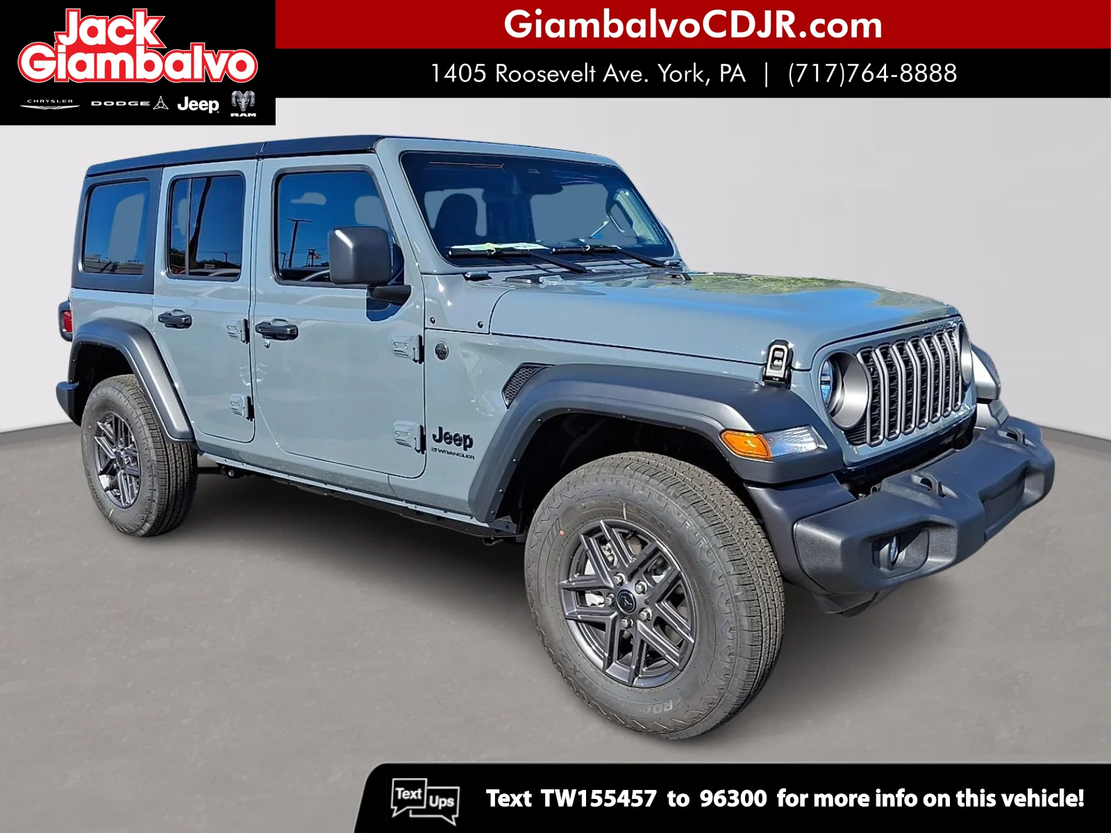 2026 Jeep Wrangler Sport S's photo