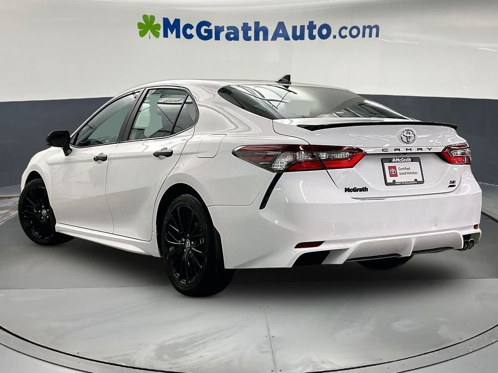 Used 2021 White Toyota SE Nightshade image 3