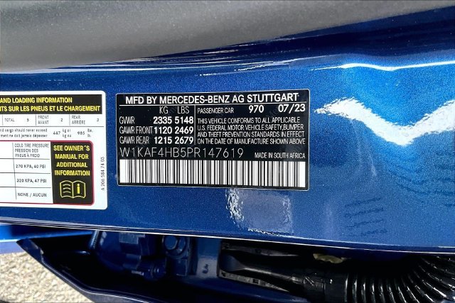 Certified Used 2023 Blue Mercedes-Benz C 300 image 30
