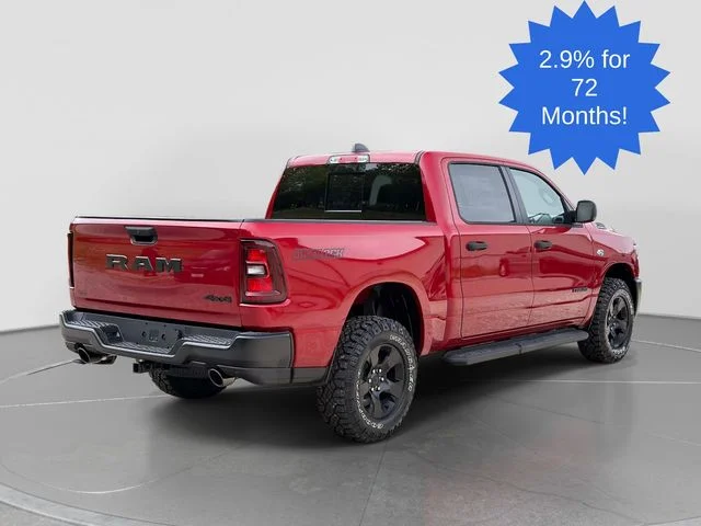 New 2026 Molten Red Pearl-Coat Exterior Paint RAM Warlock image 5