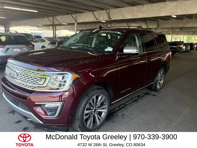 Used 2021 Red Ford Platinum image 1