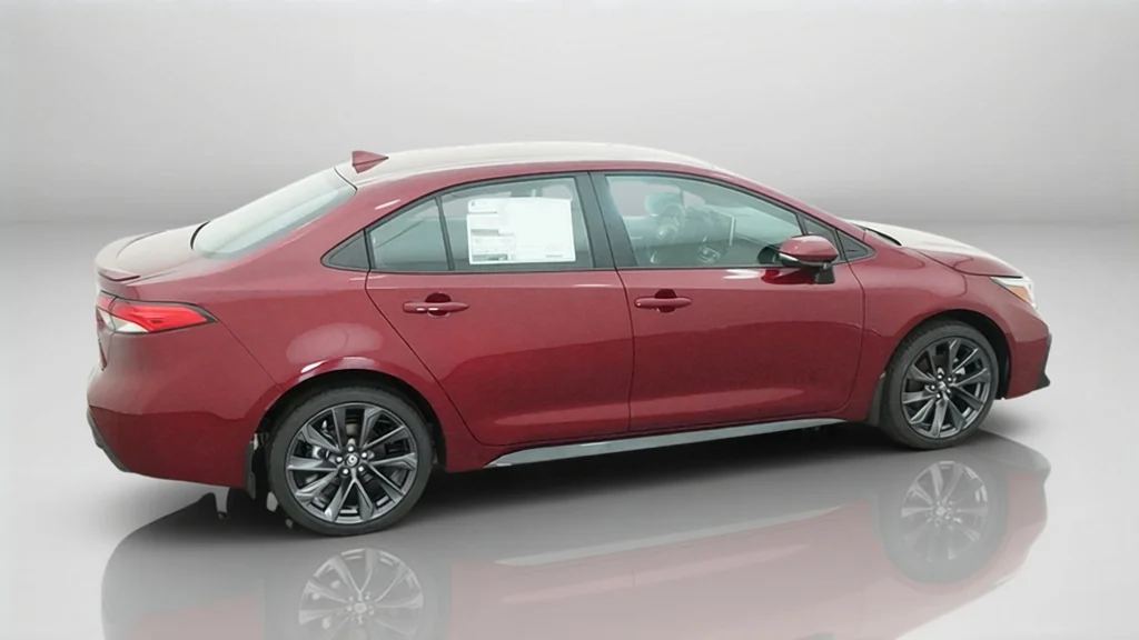 New 2027 Ruby Flare Pearl Toyota SE image 8