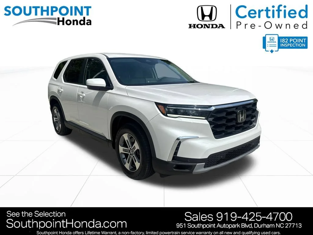 Certified Used 2025 Platinum White Pearl Honda AWD EX-L image 37