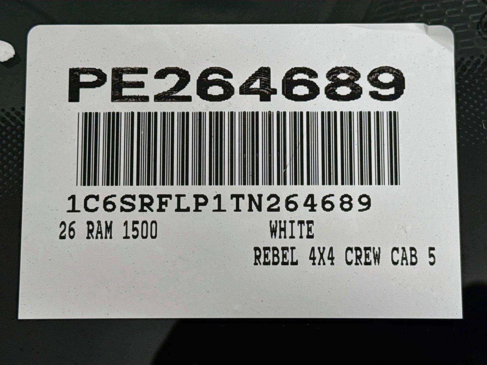 Used 2026 Bright White Clearcoat Ram Rebel image 42