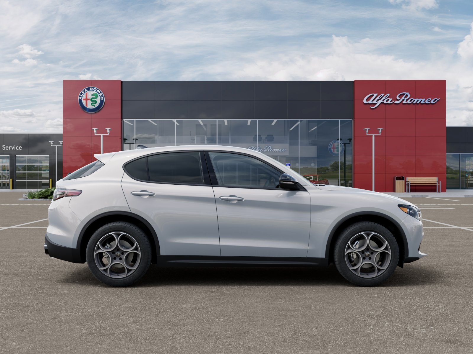 New 2025 Moonlight Gray Metallic Exterior Paint Alfa Romeo  image 112