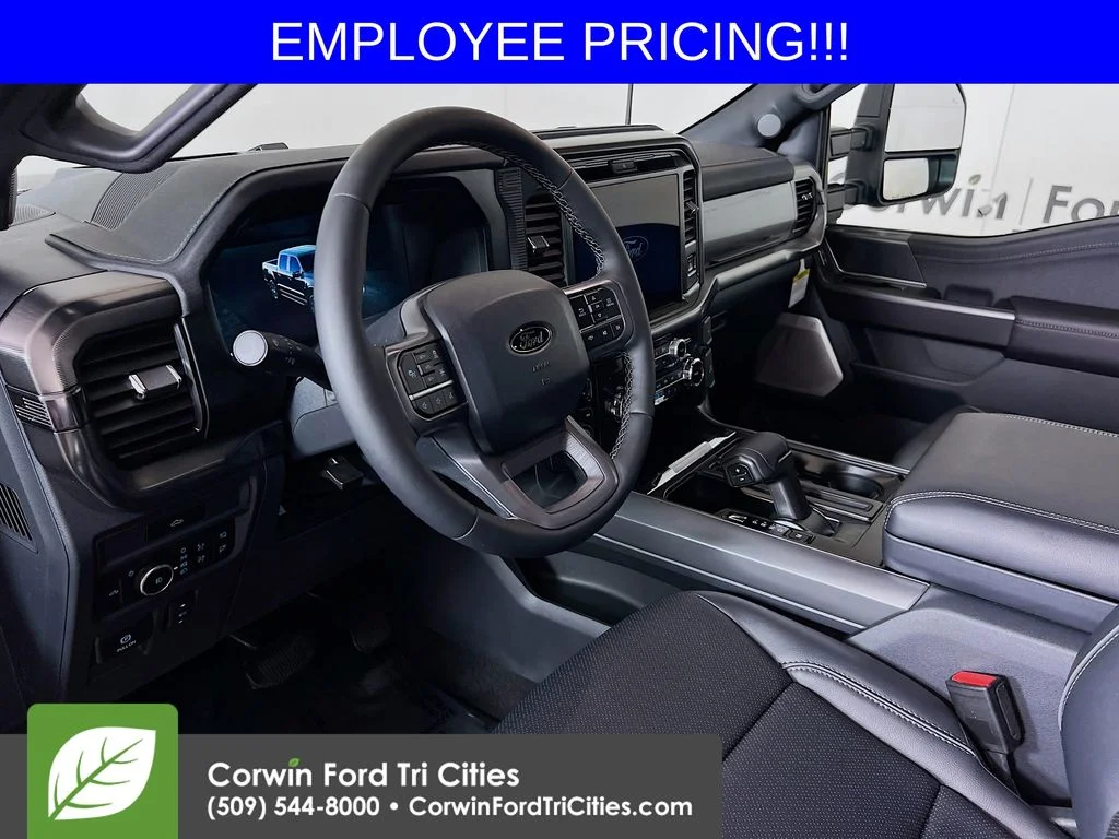 New 2026 Antimatter Blue Metallic Ford Lariat image 3