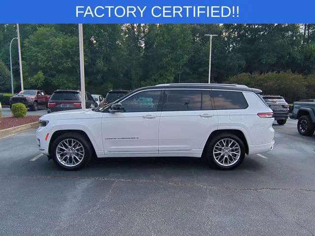 Used 2023 White Jeep Summit image 2