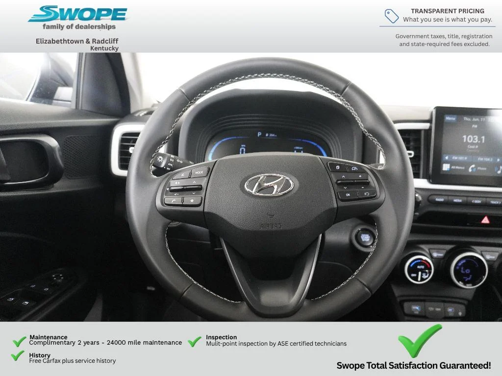 Certified Used 2023 Black Noir Pearl Hyundai SE image 16