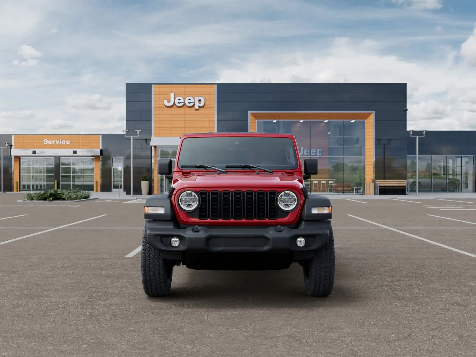 New 2026 Firecracker Red Clearcoat Jeep Sport S image 6