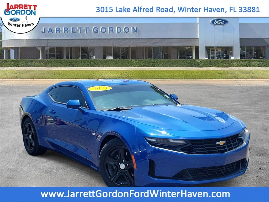 Certified Used 2023 Blue Chevrolet 1LT image 1