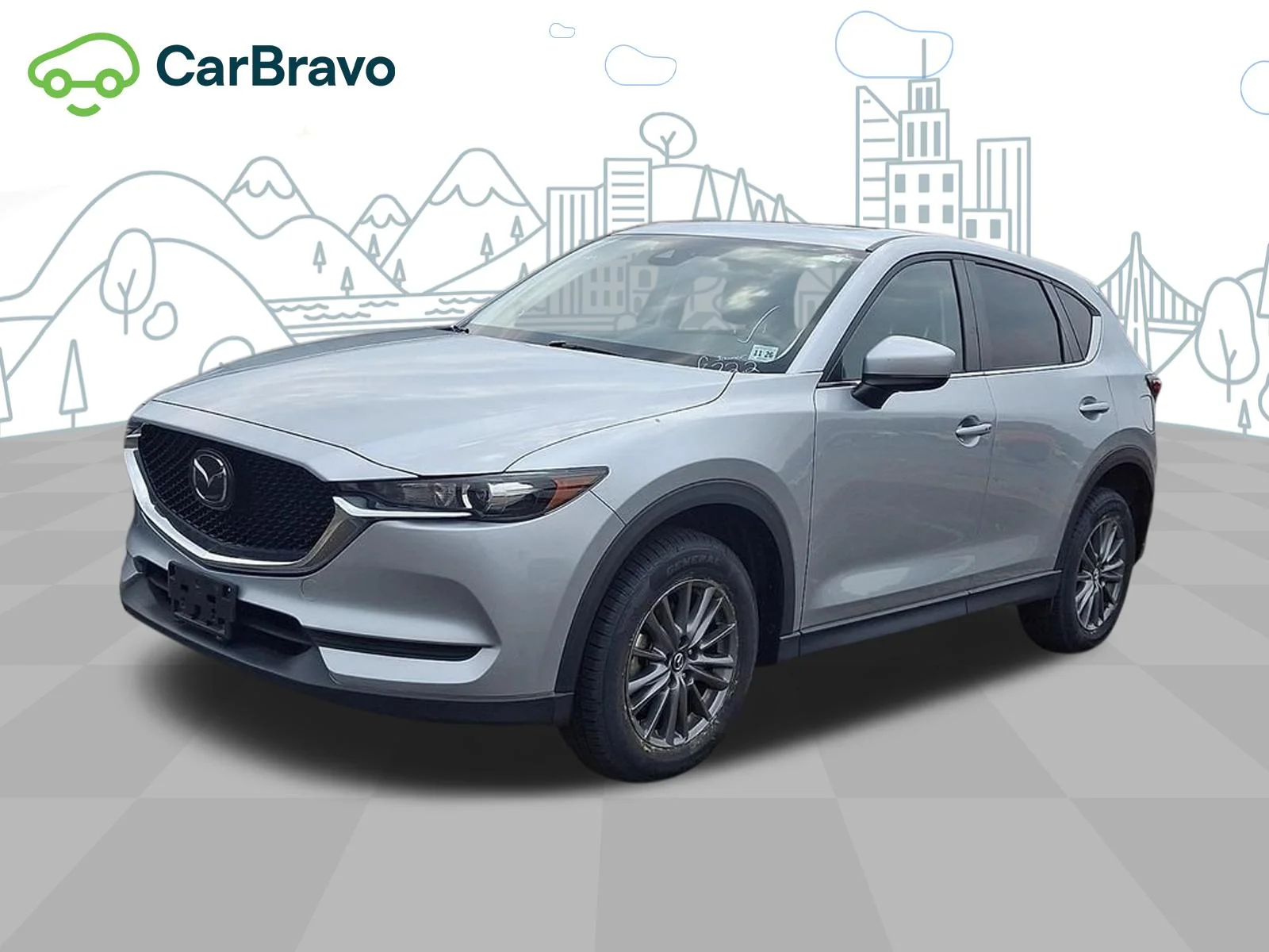 Used 2021 Silver Mazda Touring image 6