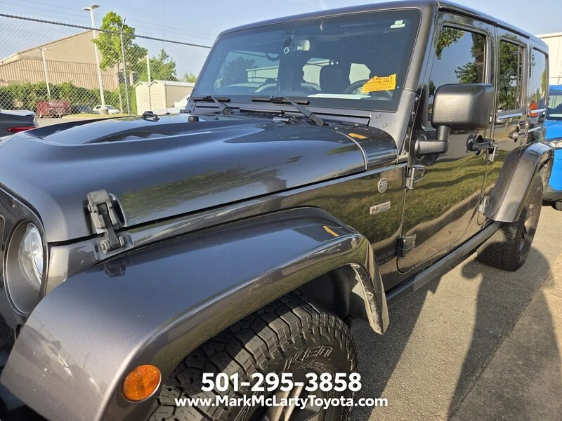 Used 2017 Crystal Metallic JEEP UNLIMITED SAHARA image 5