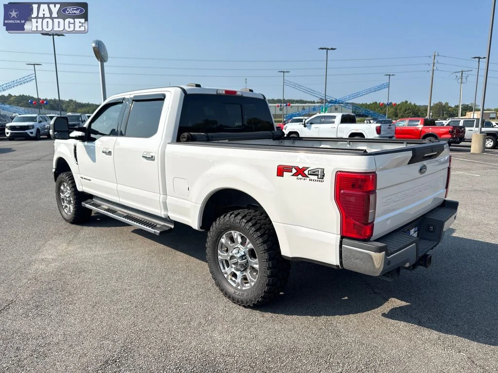 Used 2020 Oxford White Ford Lariat image 5