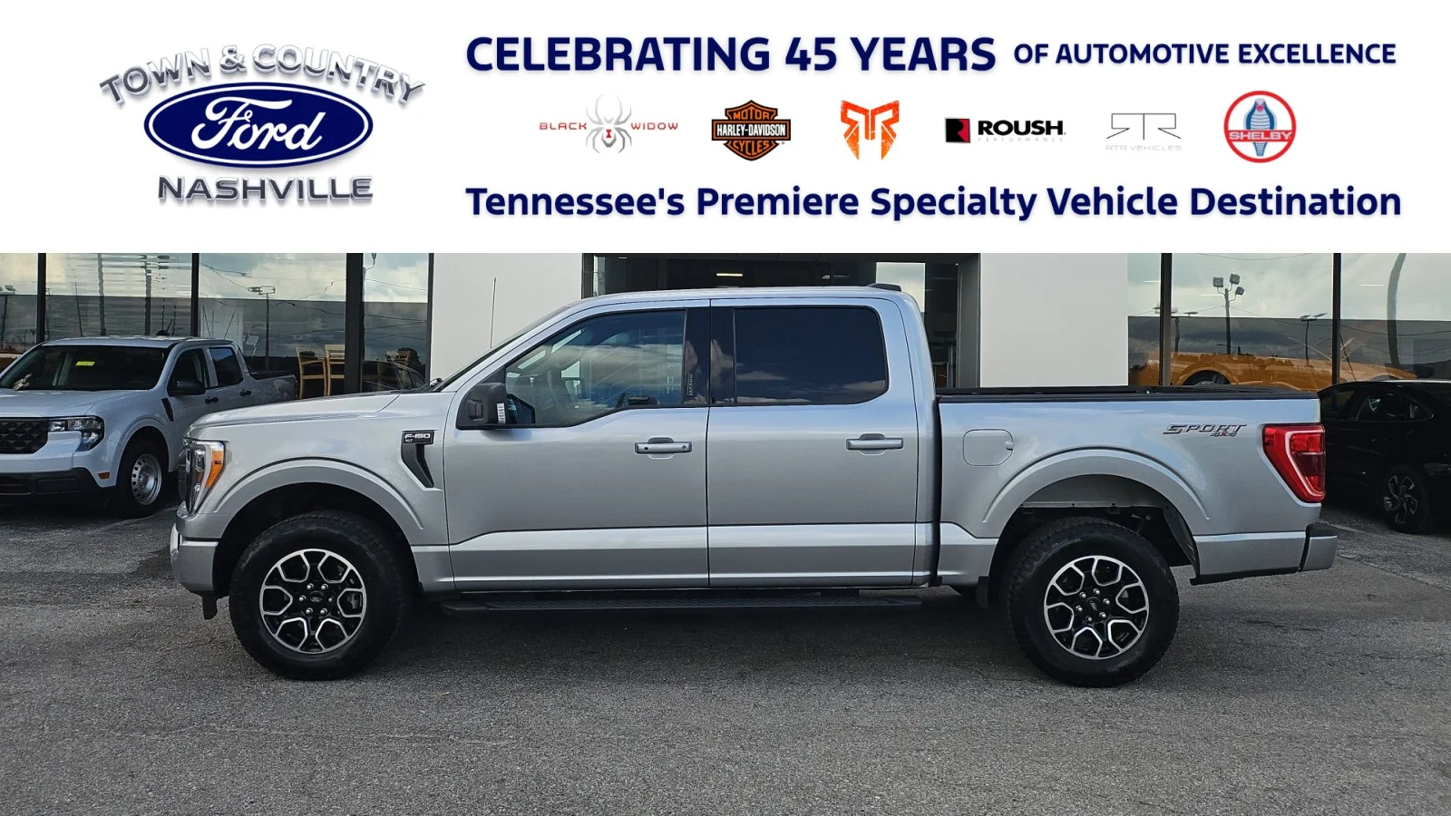 Used 2023 Silver Ford XLT image 1