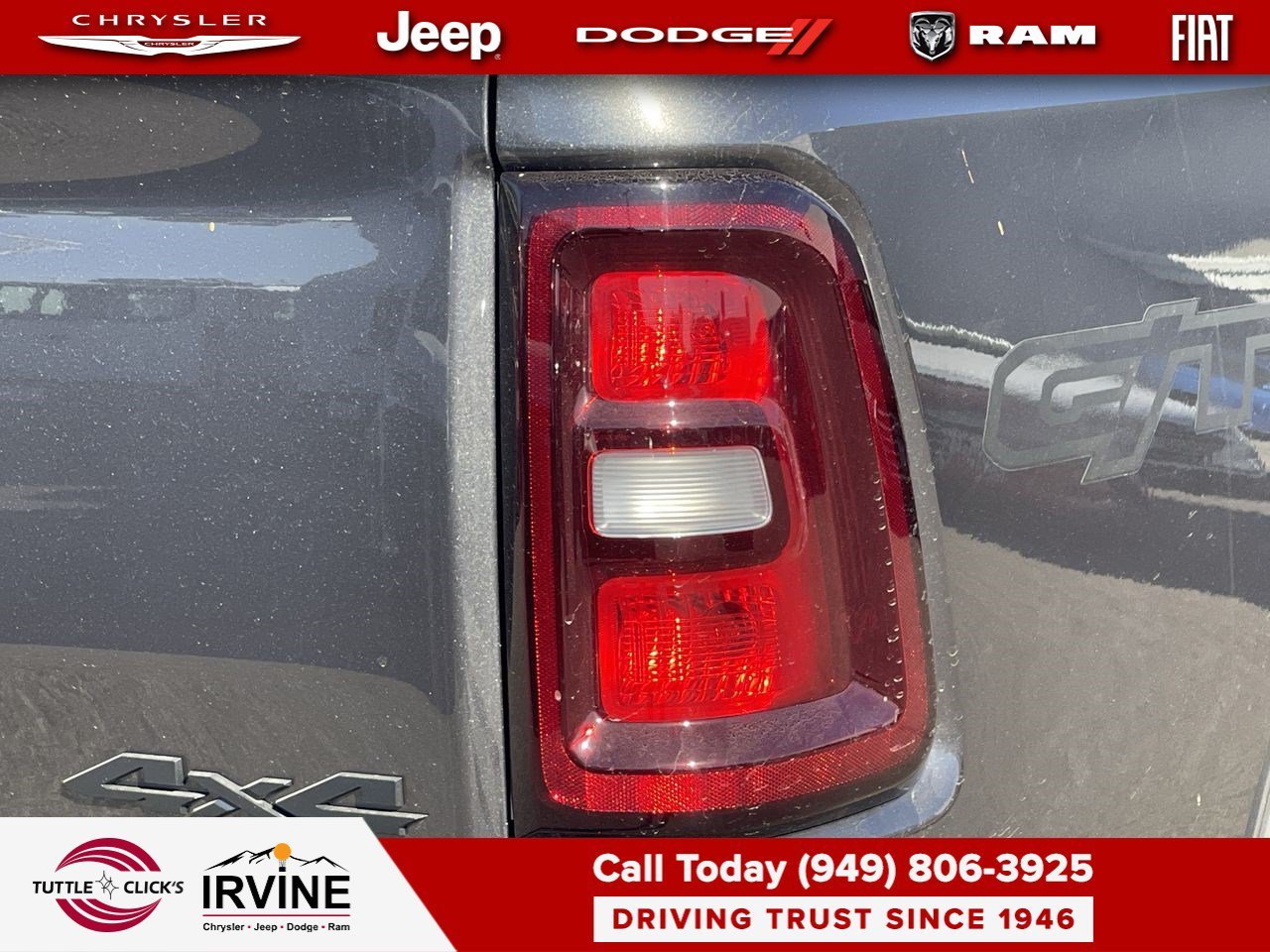 New 2026 Granite Crystal Metallic Clear-Coat Exterior Paint RAM Rebel image 9
