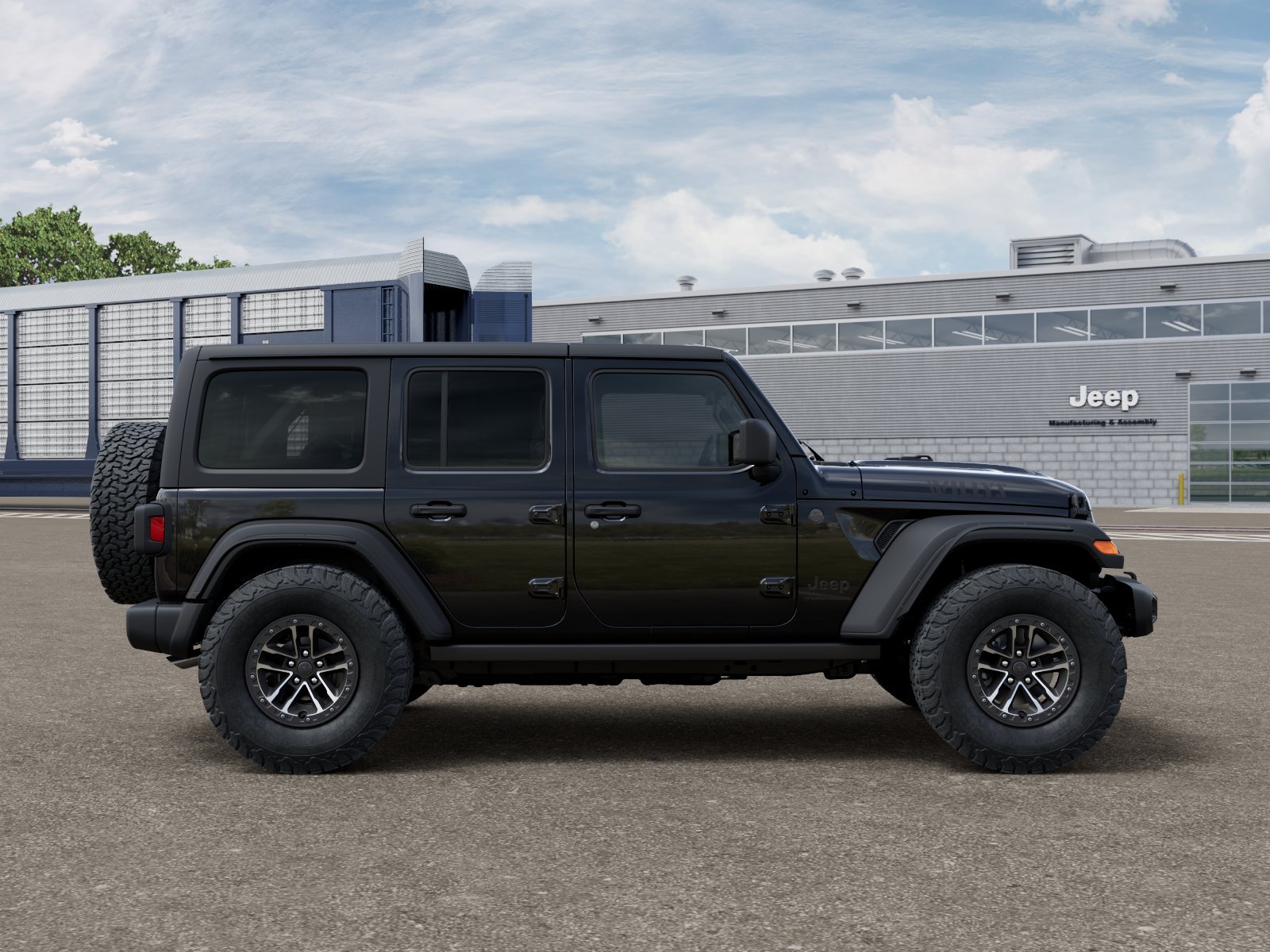 New 2026 Black Clear-Coat Exterior Paint Jeep Willys image 12
