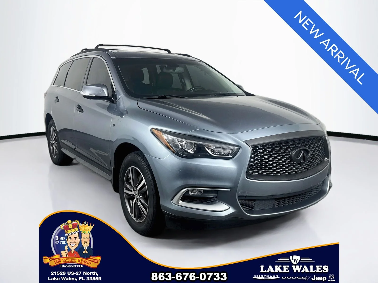 Used 2016 Blue INFINITI Base image 1