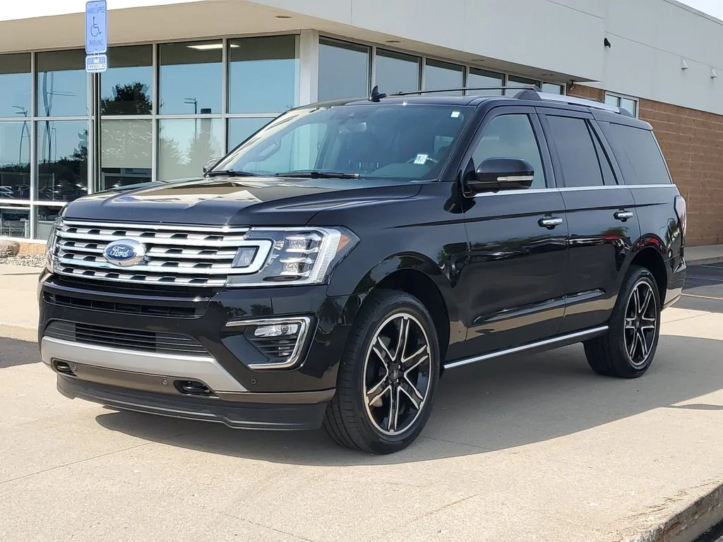 Certified Used 2021 Agate Black Metallic Ford Limited image 2