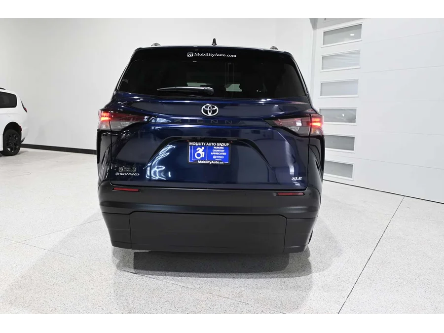 New 2026 BLUE Toyota XLE+ AWD Mobility Handicap Van image 7