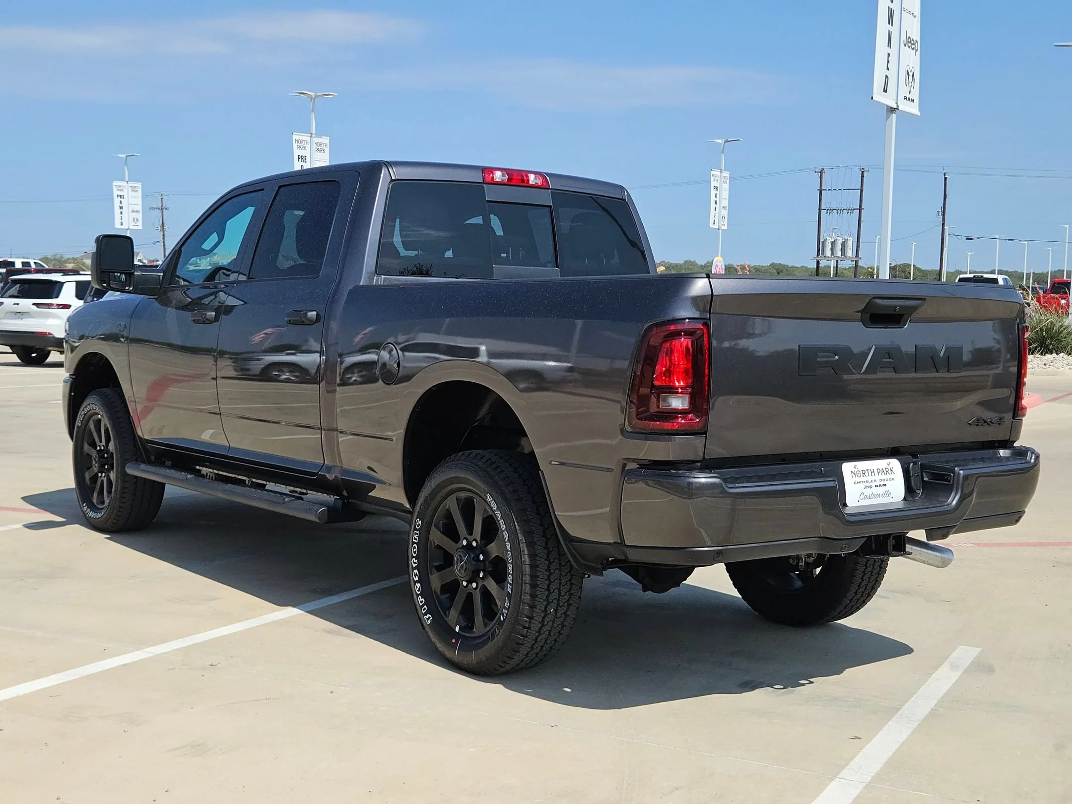 New 2027 Granite Crystal Metallic Clearcoat RAM Black Express image 5