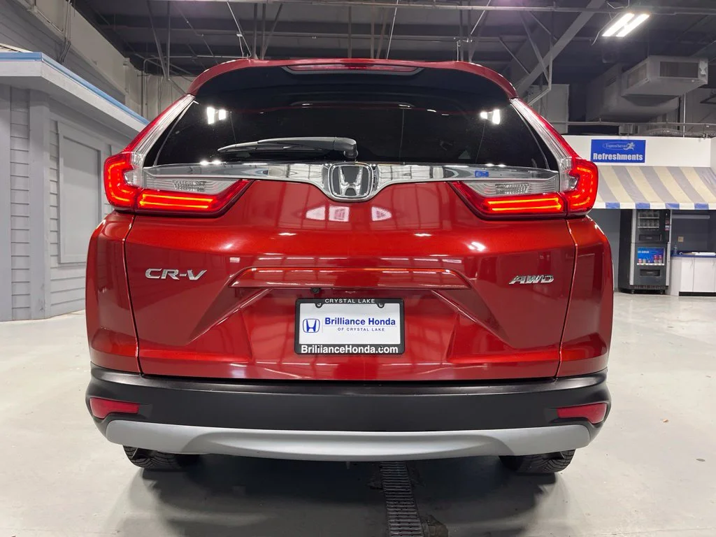 Certified Used 2017 Molten Lava Pearl Honda EX image 6