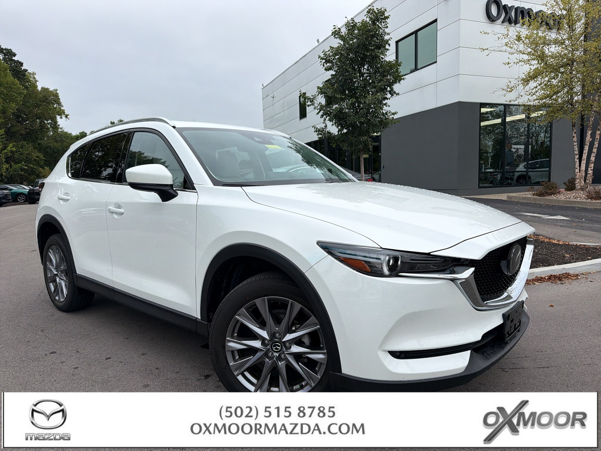 Used 2021 Snowflake White Pearl Mica Mazda Grand Touring image 1