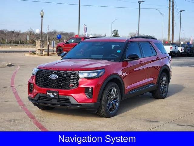 New 2026 Rapid Red Metallic Tinted Clearcoat Ford ST image 3