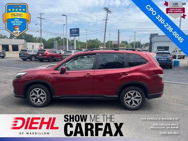 Used 2023 Red Subaru Premium image 4