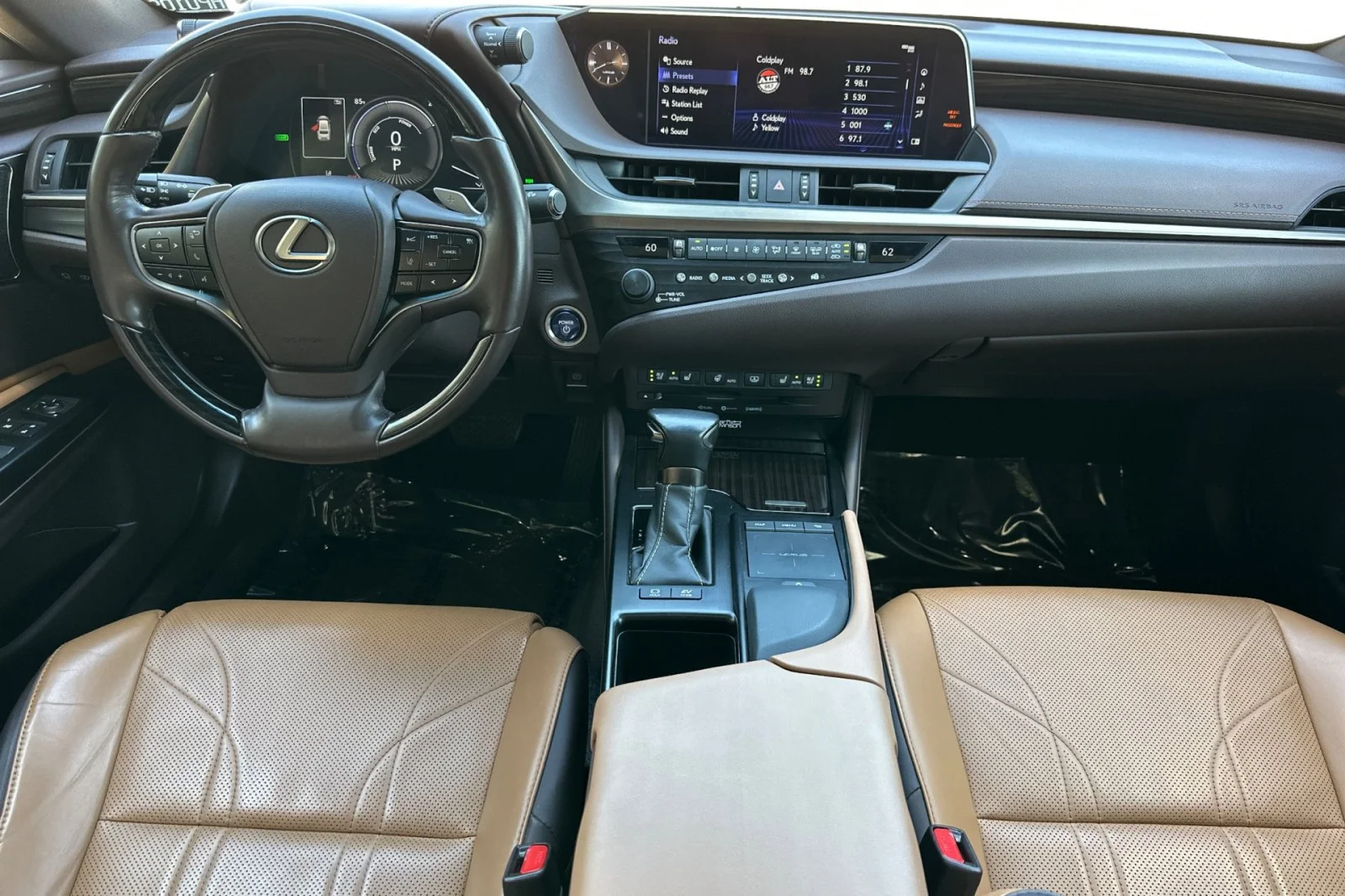Used 2019 WHITE Lexus ES 300h image 6