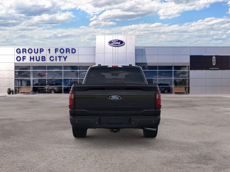 New 2026 Agate Black Metallic Ford XLT image 5