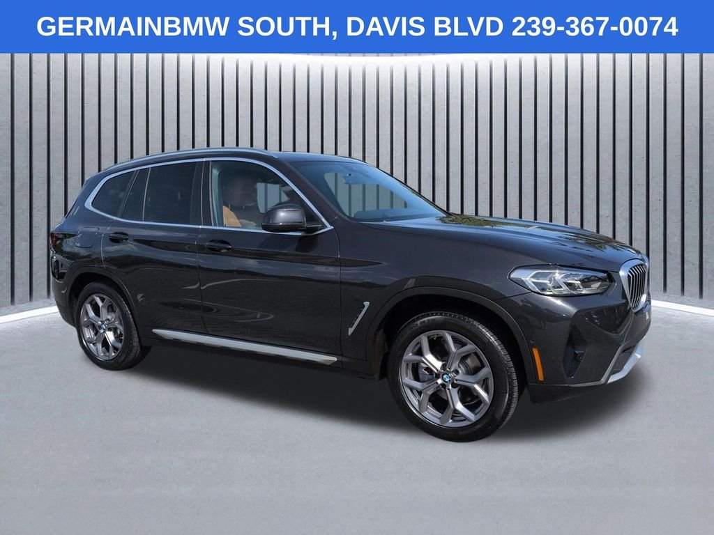 Certified Used 2024 Dark Graphite Metallic BMW xDrive30i image 3
