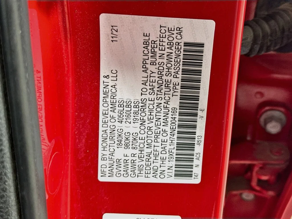 Certified Used 2022 Rallye Red Honda EX-L image 43