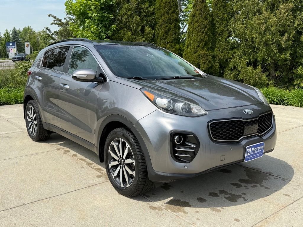 Used 2018 Silver Kia EX image 1