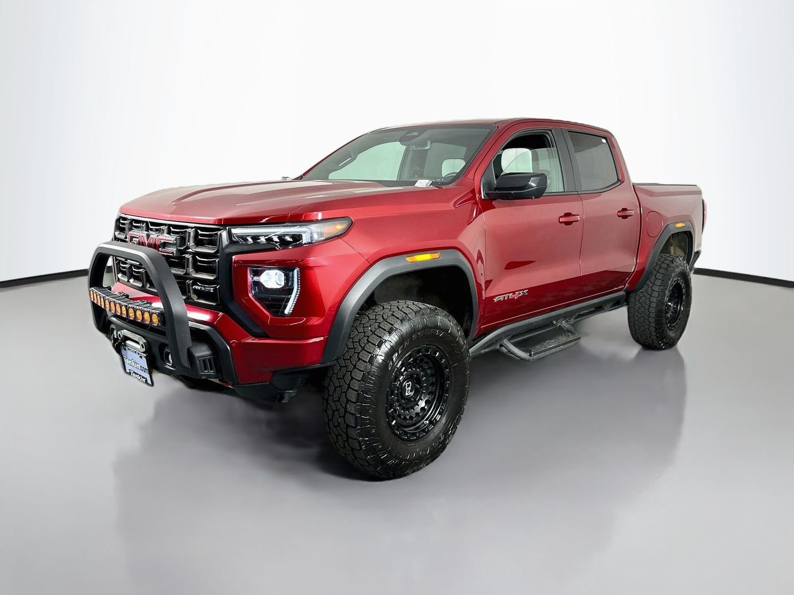 Used 2023 Volcanic Red Tintcoat GMC AT4X image 3